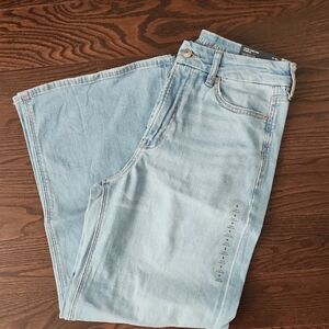NWT American Eagle Curvy Wide Leg Jeans Size 8 Regular